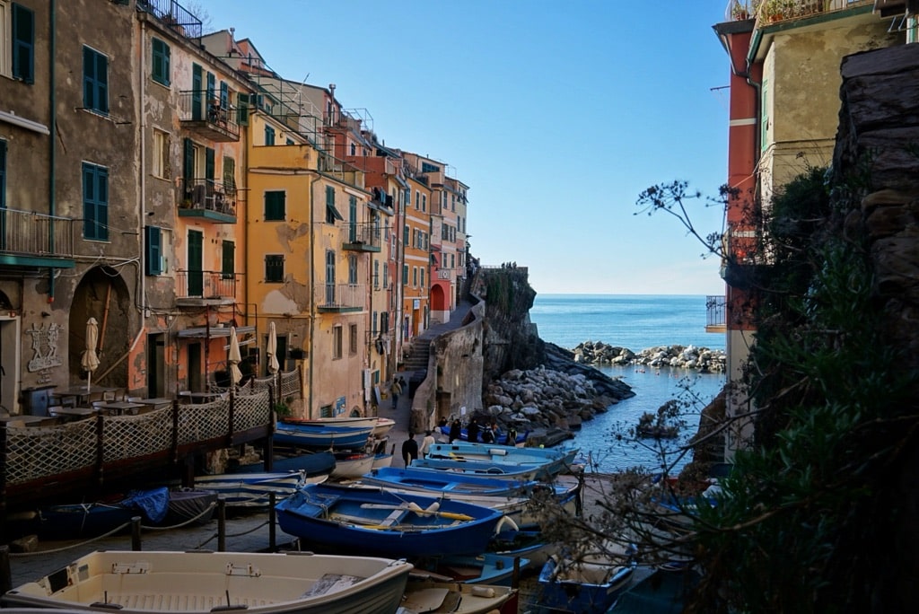 Riomaggiore einer der Cinque Terre